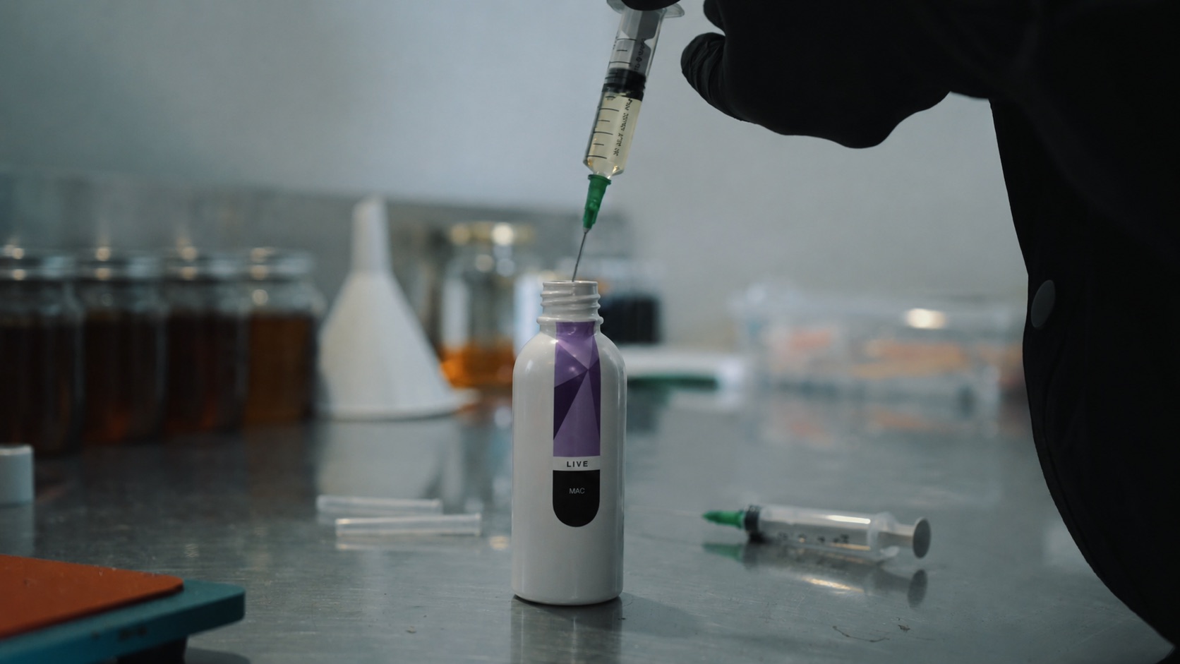 Terpene formulation and blending in the lab