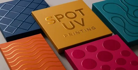 UV spot printing